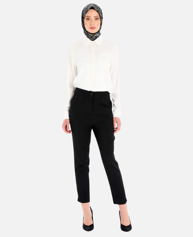 Pantalon Taille Haute